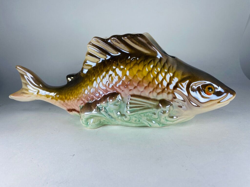 Empty vintage fish bag 1960 Bequet Belgium