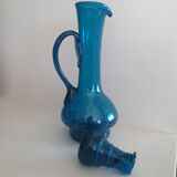 Biot glass carafe