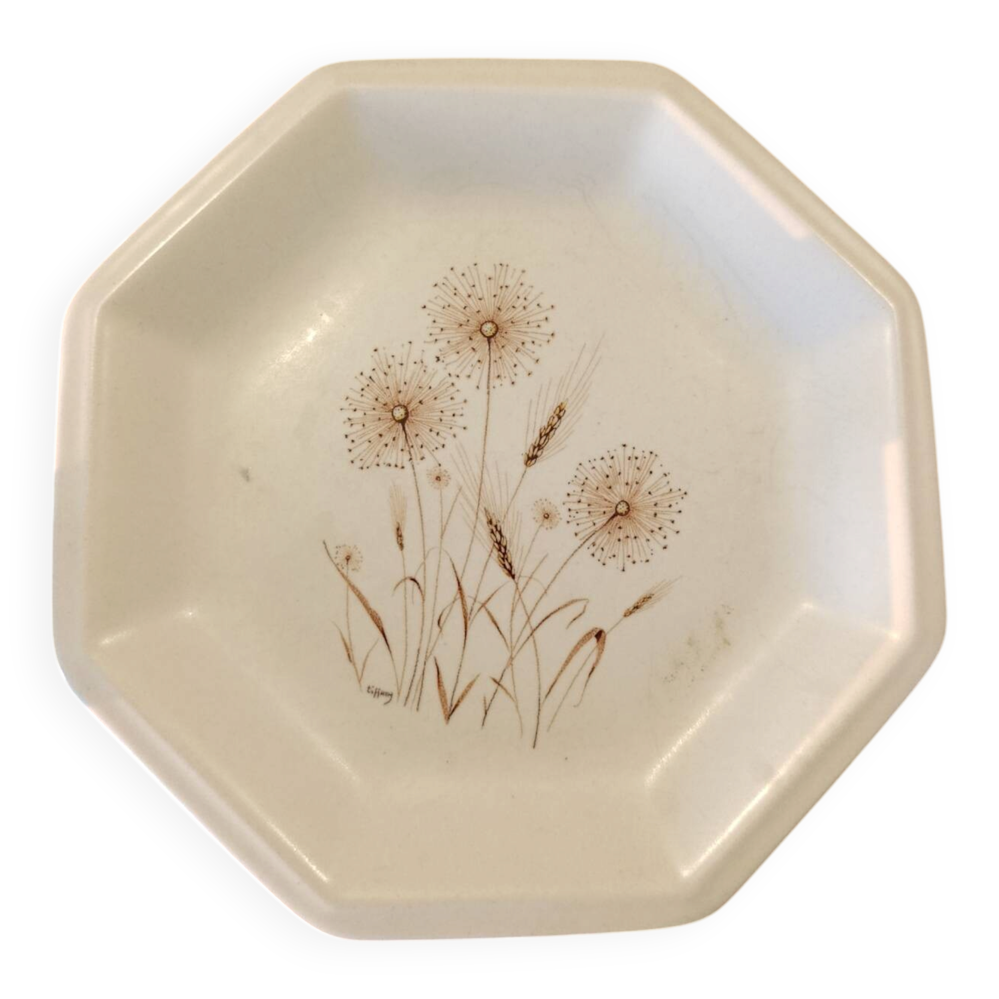 Set of 6 flat plates Tiffany Boutique Italy
