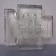 Scandinavian Glass Candleholder, 1960s