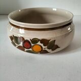 Villeroy & Boch dish, vintage beige stoneware from the 1970s