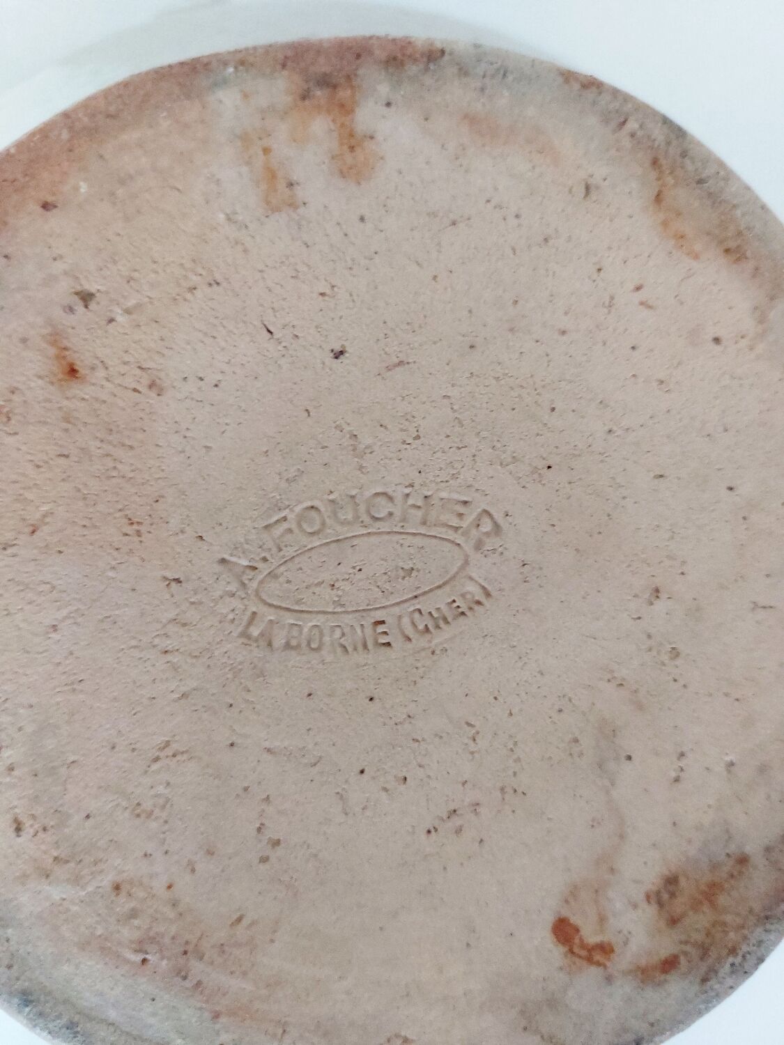 Small glazed stoneware tureen