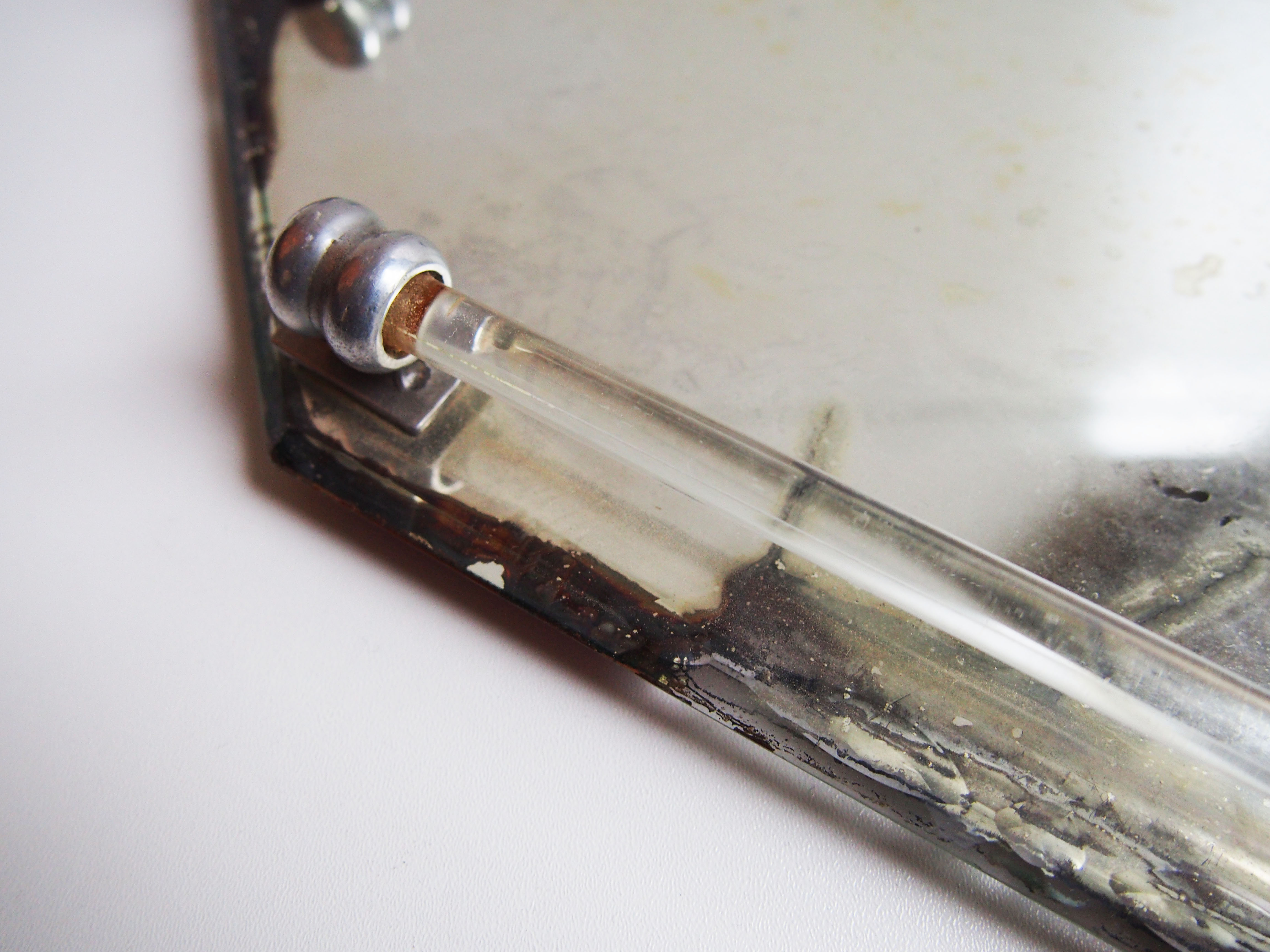 Art deco mirror tray