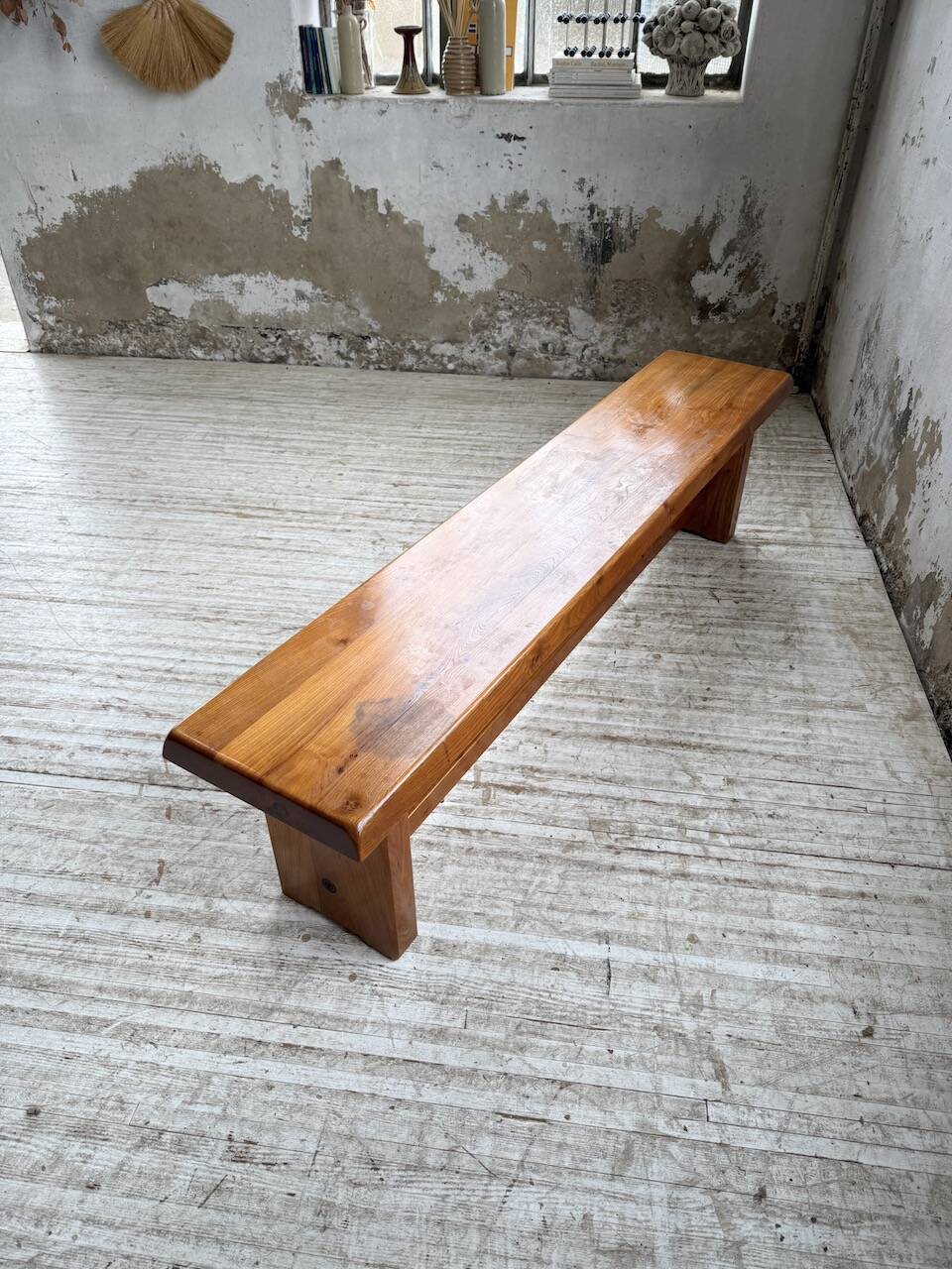Chapo S14 blonde oak bench 172cm vintage