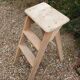 Antique wooden stepladder