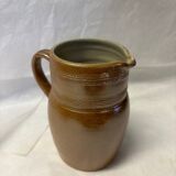 Old stoneware pitcher