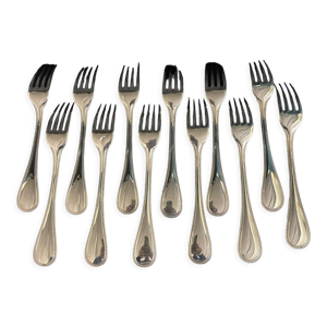 12 fourchettes Christofle