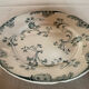 Set of 6 flat plates KG Luneville vintage