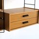vintage wall rack | wall system | 1960s | Swedish