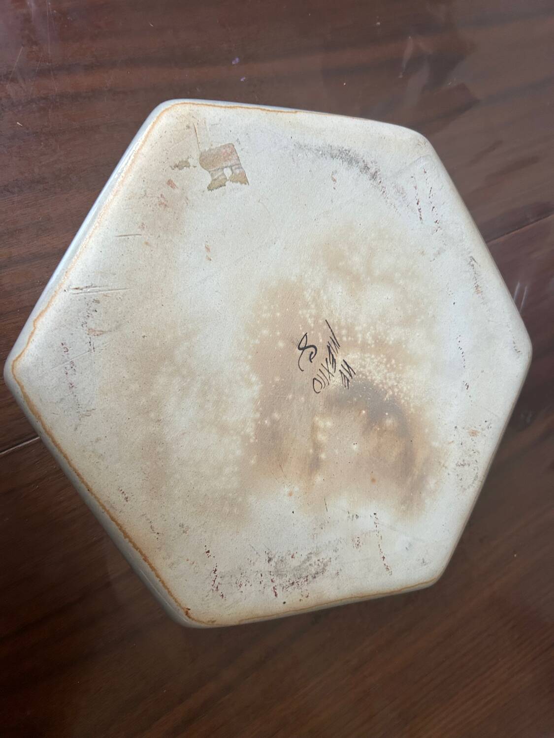 Ceramic plate Ken Edwards Tonala, Mexico 1970
