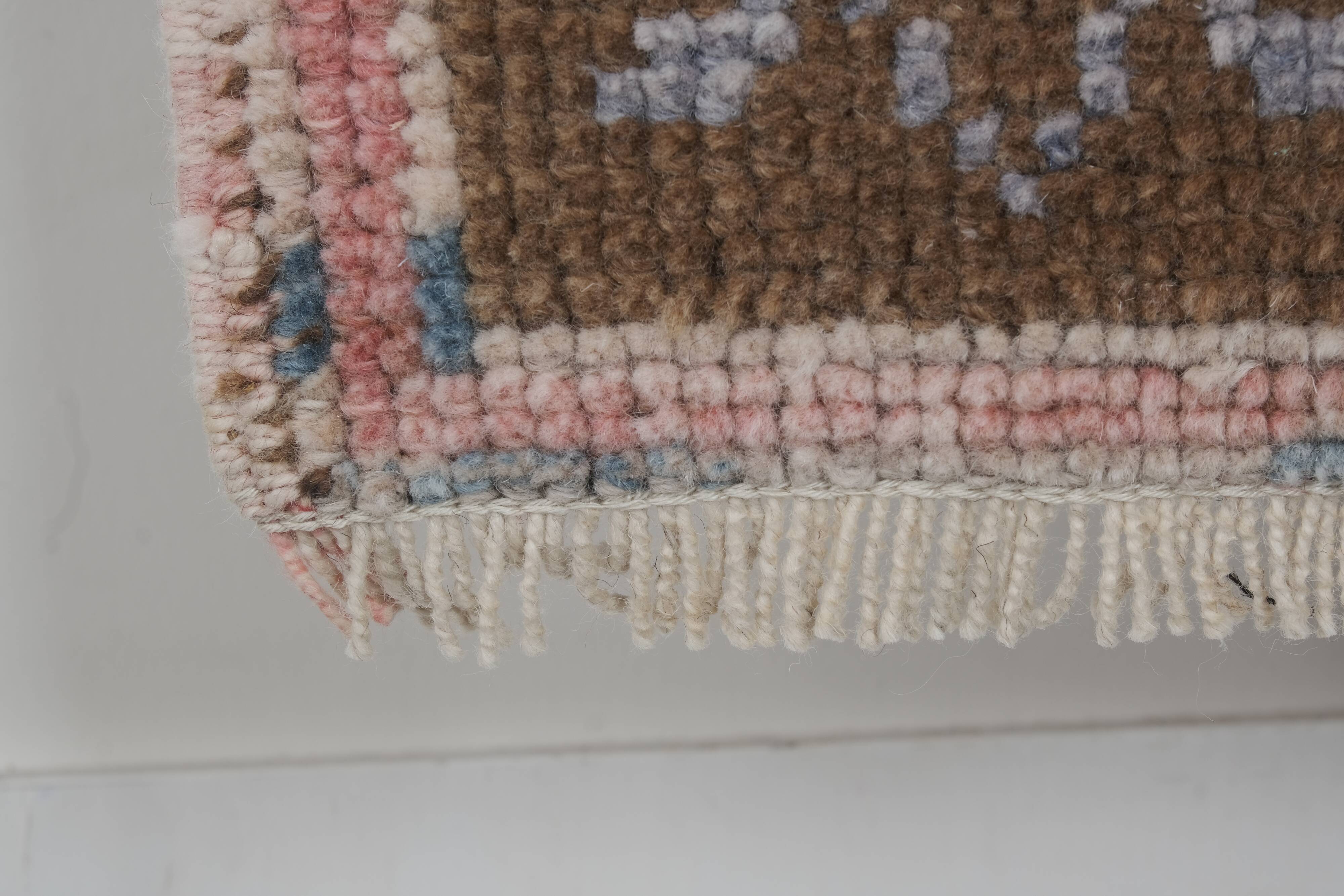 Vintage floral turkish runner