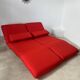 Canapé convertible 360° Le Vele Video design italien Futura 2 places rouge