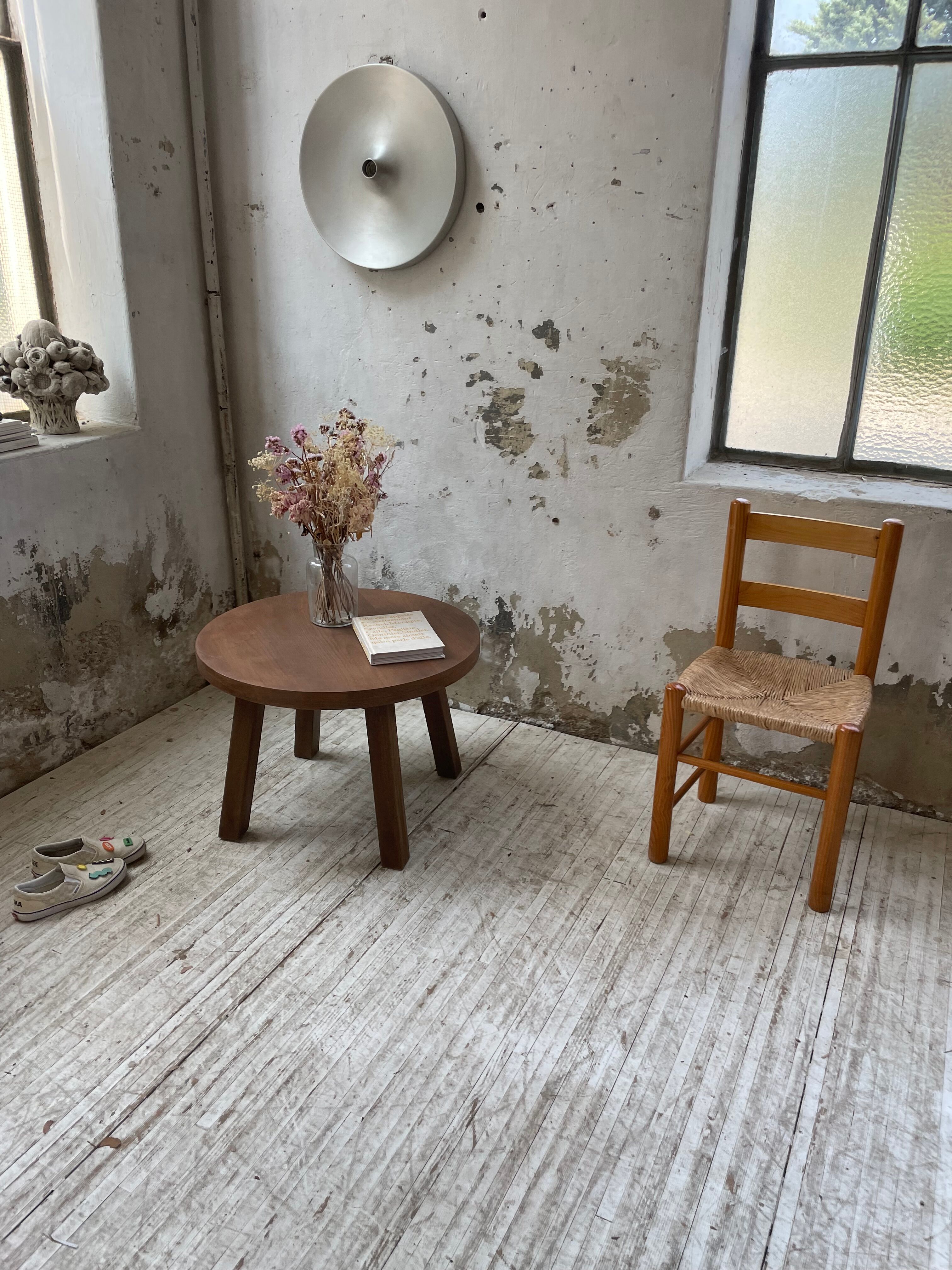 Elm coffee table 50s