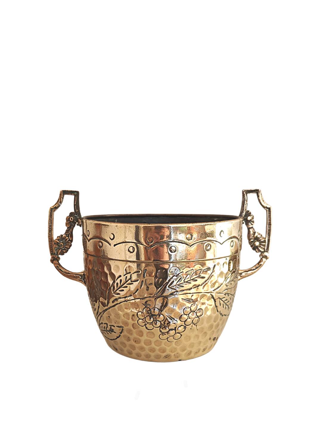 Antique Brass Planter