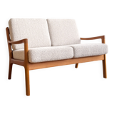 Canapé deux places, Ole Wanscher pour France & Son, série Senator, en teck
