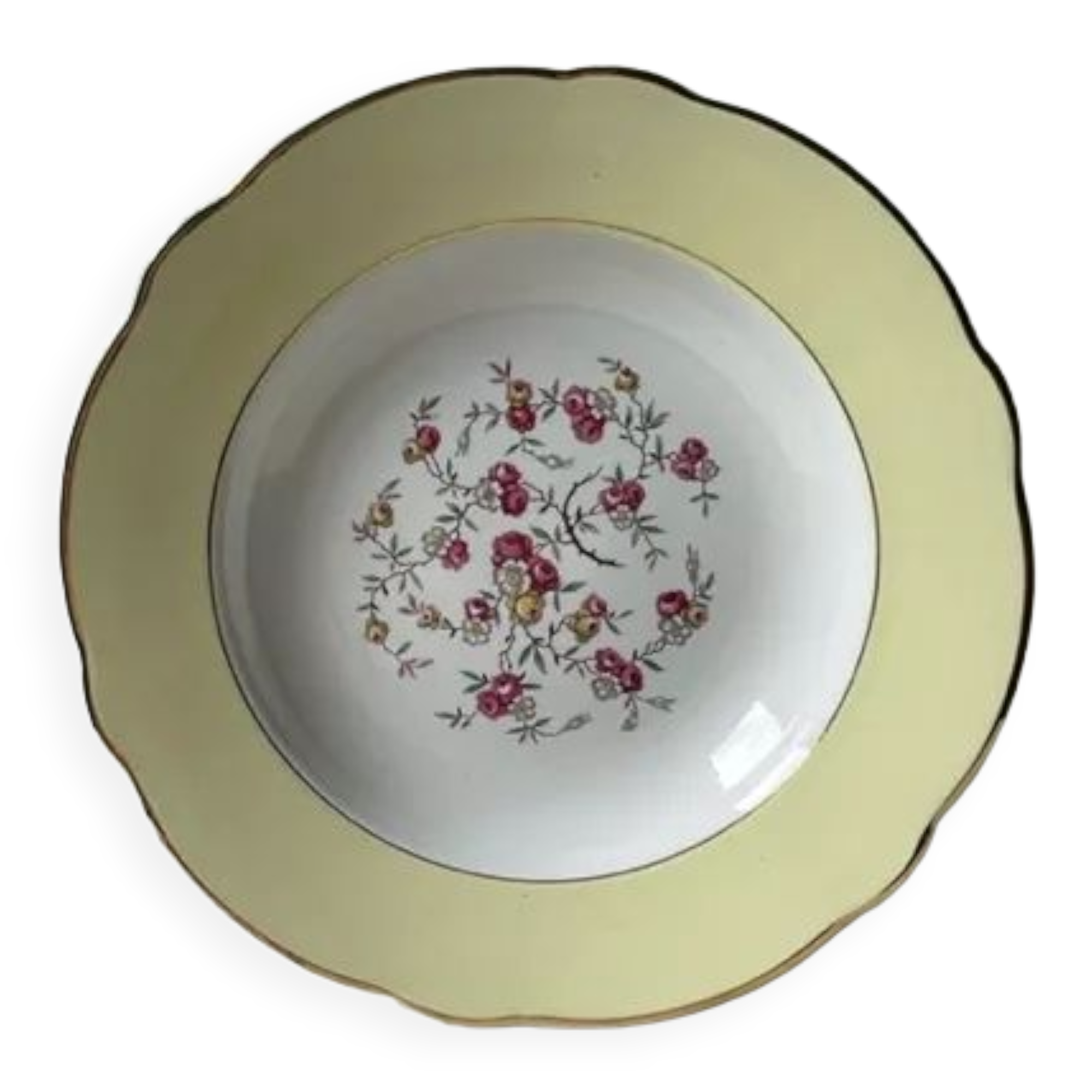 Lot de 10 assiettes creuses Lunéville