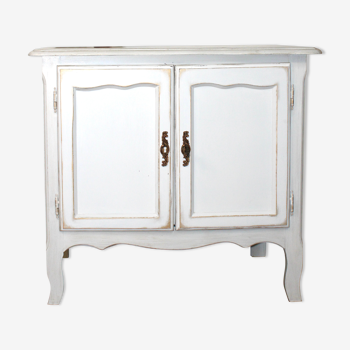 Antique furniture in white and gold wood