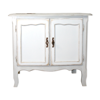 Antique furniture in white and gold wood