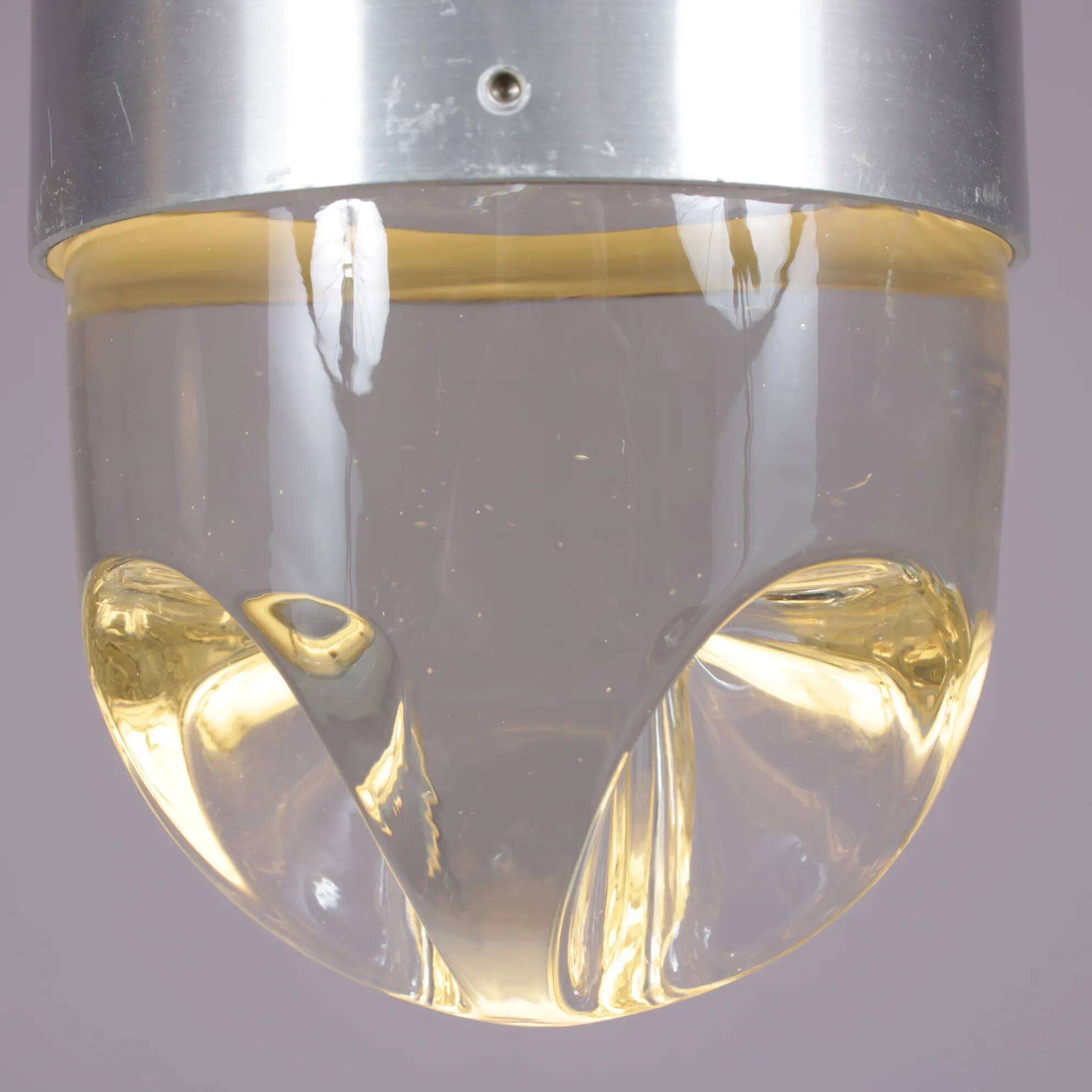 1960s “Bullet” Hanging lamp by Raak, Netherlands