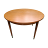 Round table expandable dining table