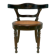 Chaise ancienne de style Louis Philippe en bois et cannage