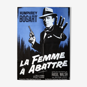 Original movie poster "The Woman to Shoot" Humphrey Bogart