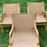 3 Boyes Mobler armchairs - Denmark 70s/80s