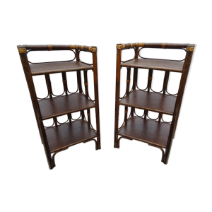 paire de tables d'appoint