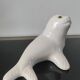 Ceramic glazed "blanchon" seal statuette from Alcobaça – Portugal