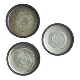Terracotta plates set of 3