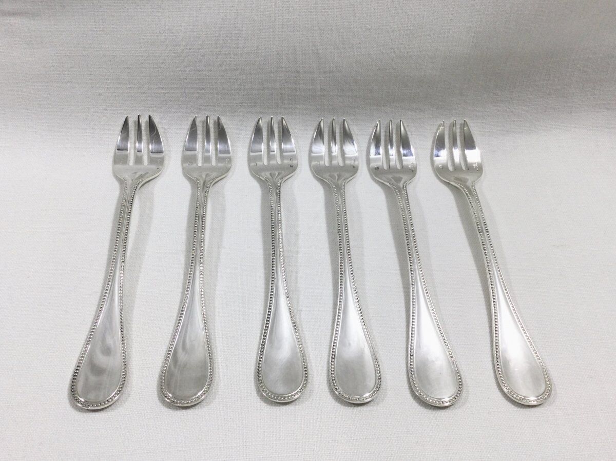 Pearl oyster forks, Christofle