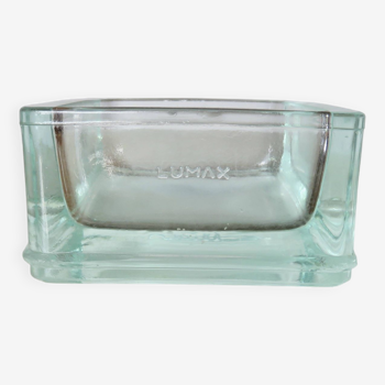 Lumax glass ashtray