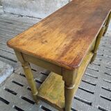 Antique counter side table wall table shop counter