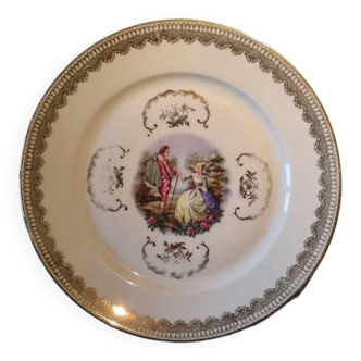 Porcelain plates