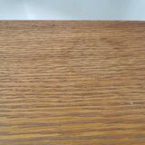 Vintage bedside table, spindle legs.