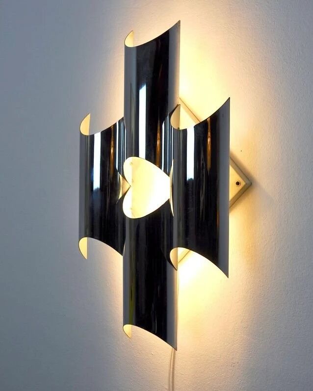 Wall lamp "Organ" – Raak Amsterdam, 1970s