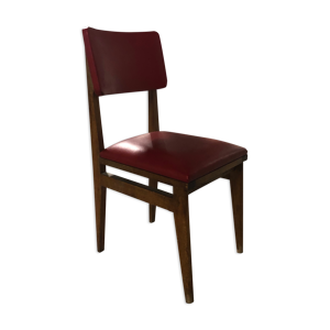 Chaise de bureau en cuir