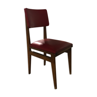 1950s leather office chair