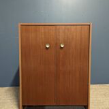 Meuble de rangement vintage en teck