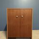 Meuble de rangement vintage en teck