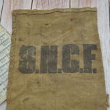 Bag in burlap that allowed transport