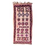 Colorful Azilal Moroccan rug - 128 x 277 cm