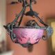 Pair - Edgar Brandt Suspension Lamp