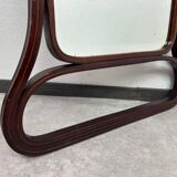 Extremely rare secessionist mirror no. 1148 by Gustav Siegel for J&J Kohn