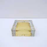 Molded glass trinket tray, 1970