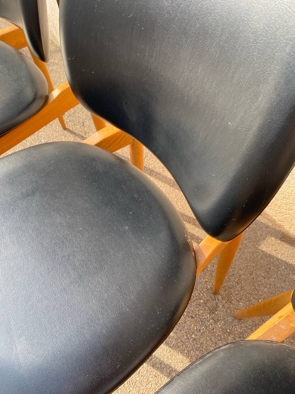 Set de 4 chaises pégase baumann