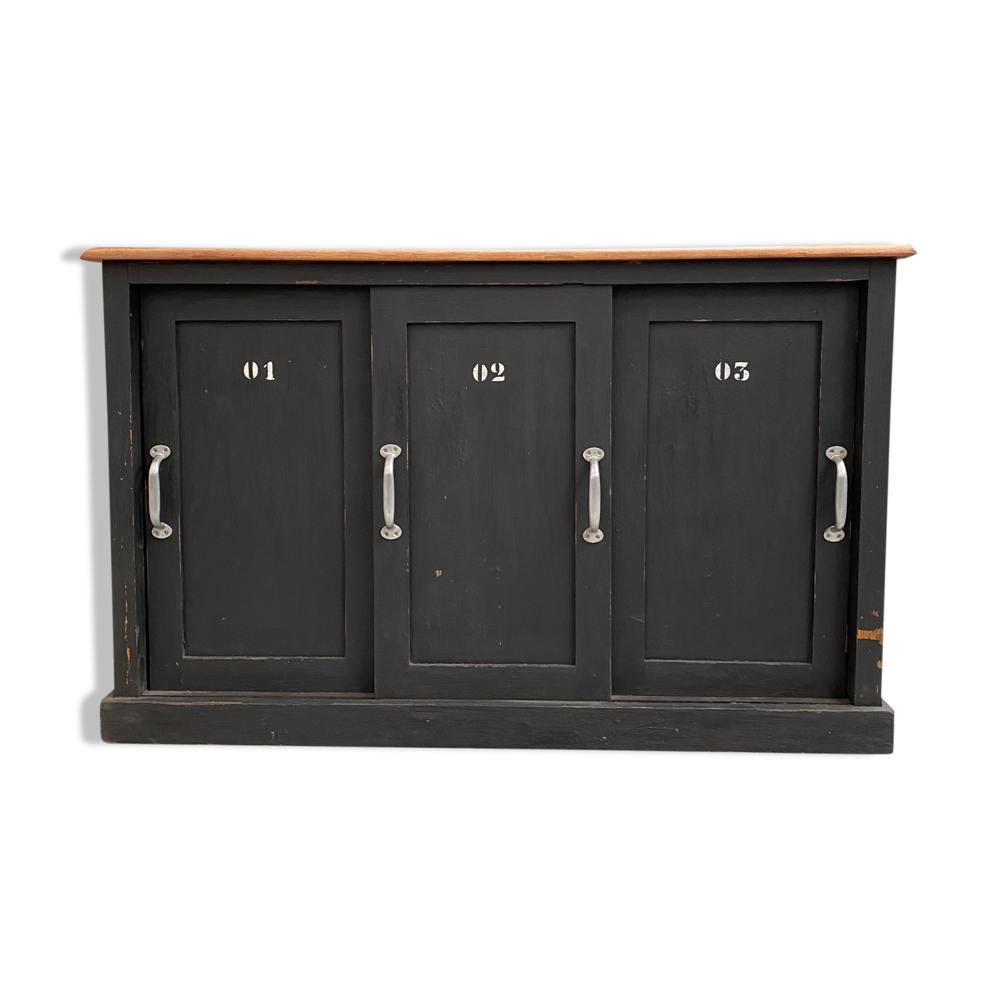 Old patinated craft furniture