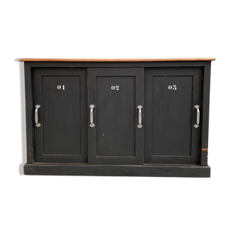 Old patinated craft furniture