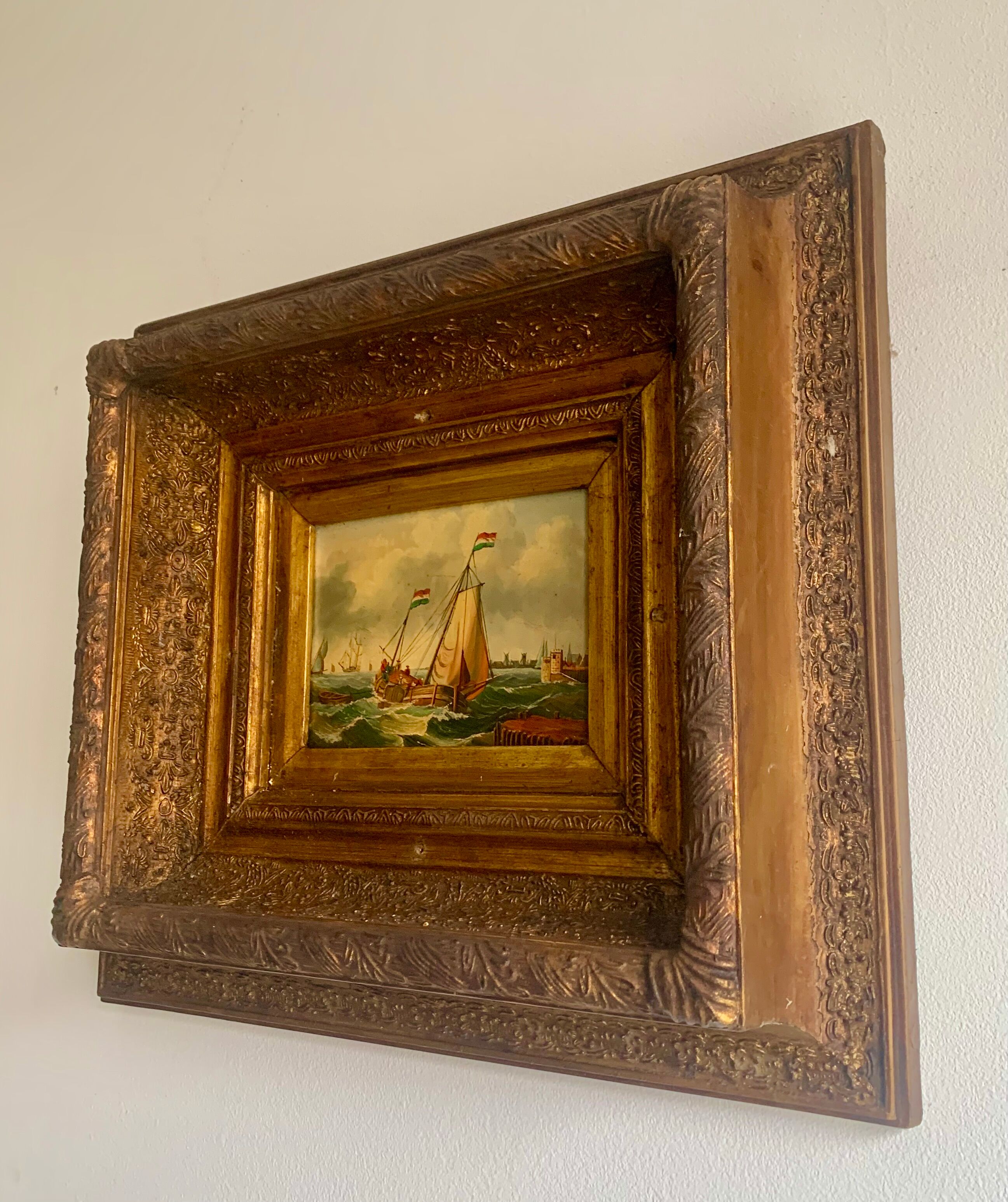 Oil painting Carvers & Gilders Picture England