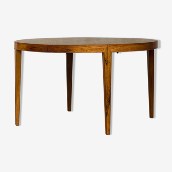 Table à manger extensible en palissandre par Severin Hansen pour Haslev Møbelsnedkeri, années 1960